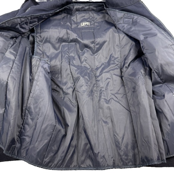 Air Force Men's Bomber Jacket w/ Liner Blue Wool Blend Size Medium USAF Zip - Picture 5 of 7